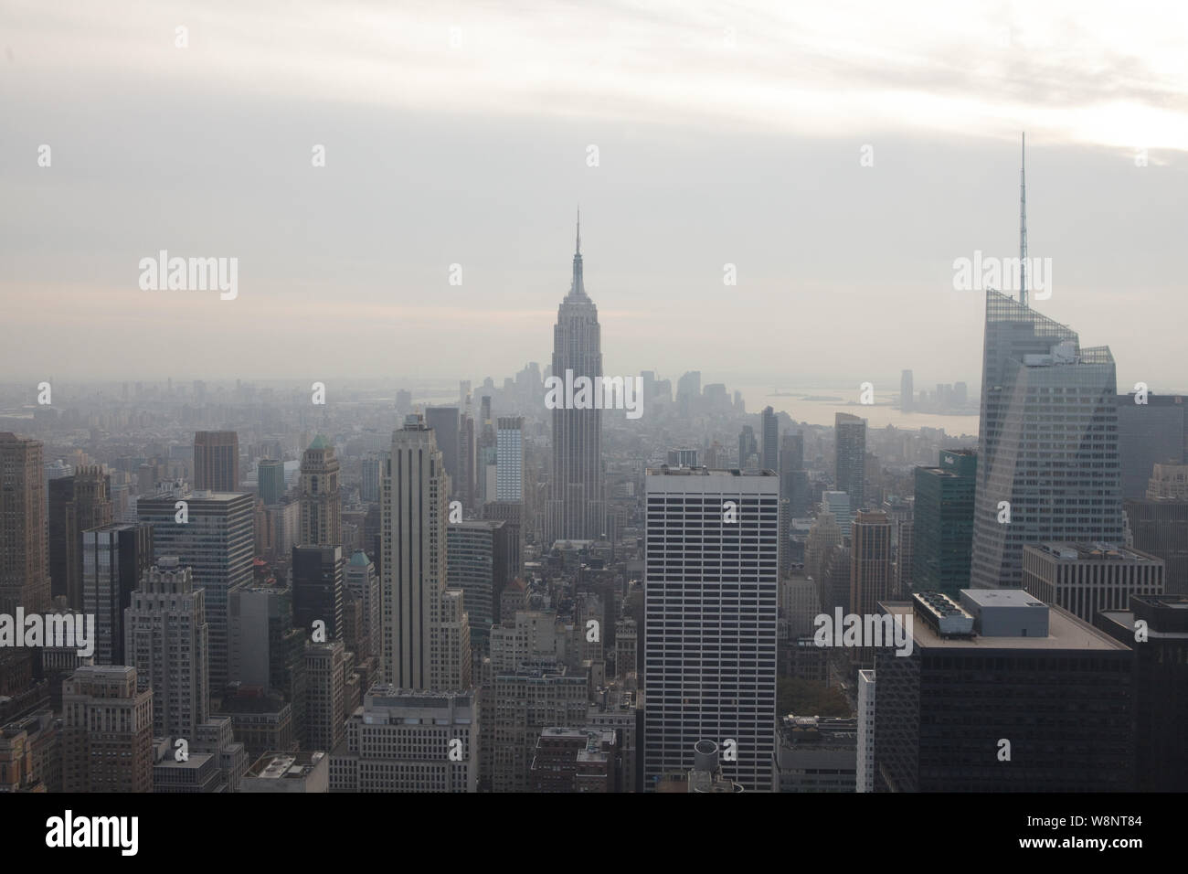New York City - View from The Top of the Rock Stock Photo - Alamy