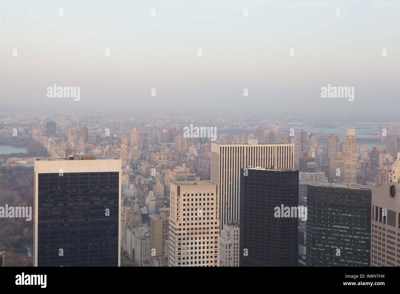 New York City - View from The Top of the Rock Stock Photo - Alamy