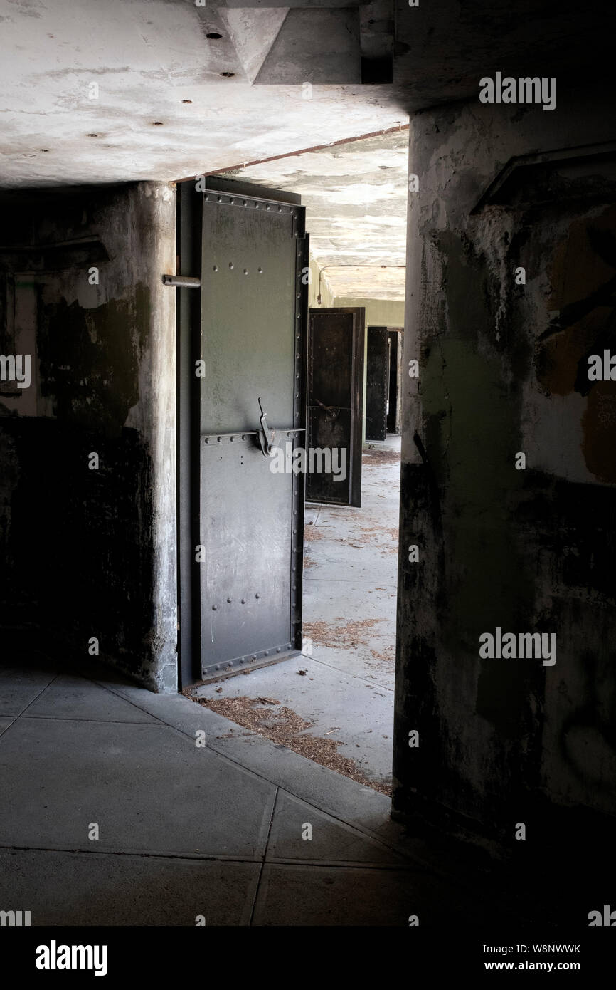 WA1726900...WASHINGTON Doors at Fort Warden State Park, Port
