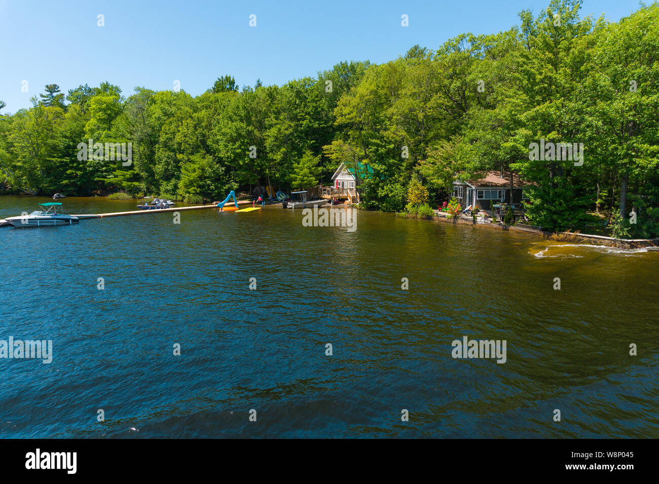 Life On The Islands Cottages On Picturesque Small Islands Are