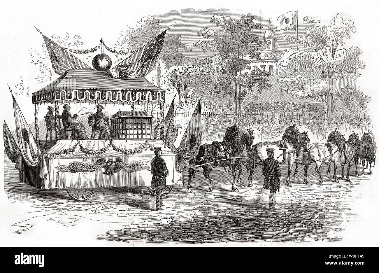 1860s Japan - Japanese Diplomatic Mission in the USA