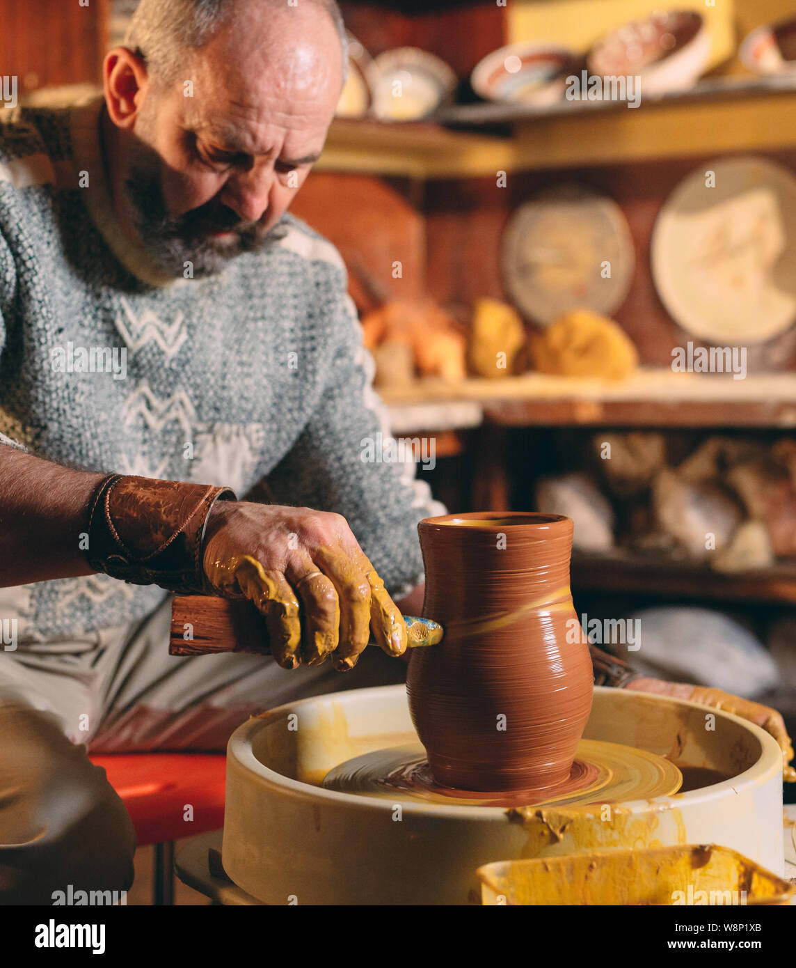 pottery clay modelling