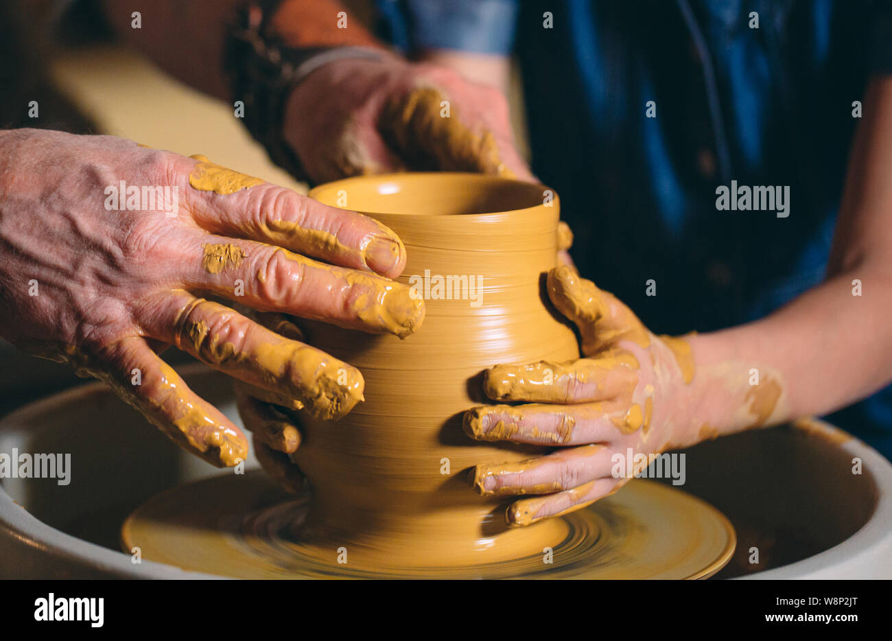 pottery clay modelling