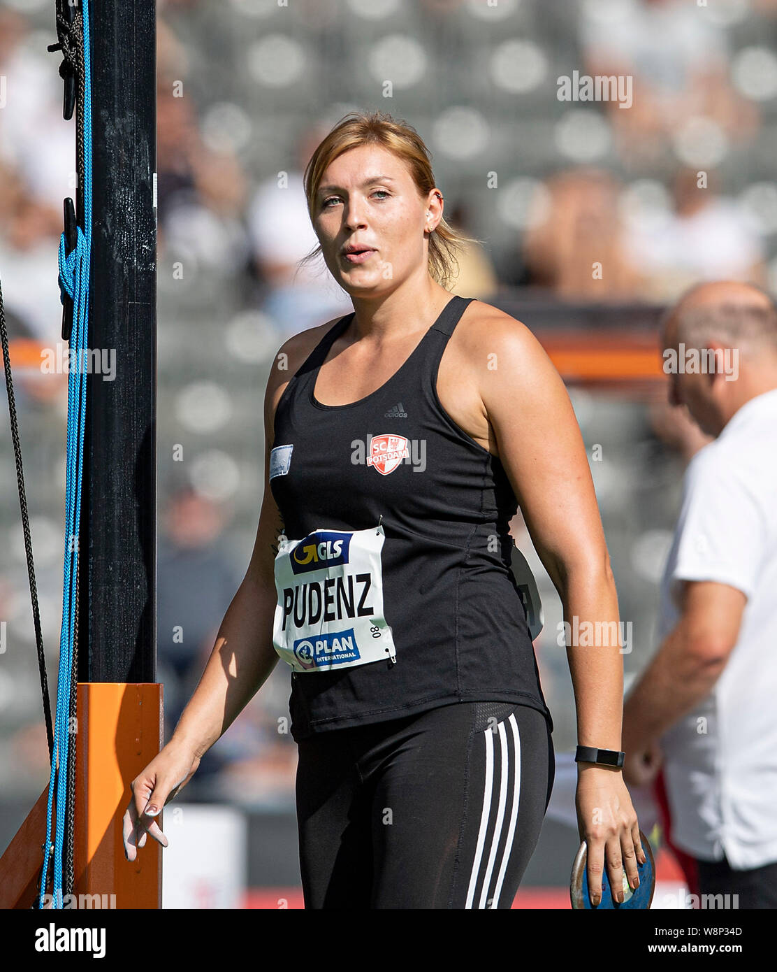 Winner Kristin Pudenz Sc Potsdam 1st Place Women S Final Discus Throw On 04 08 2019 German Athletics Championships 2019 From 03 08 04 08 2019 In Berlin Germany Usage Worldwide Stock Photo Alamy