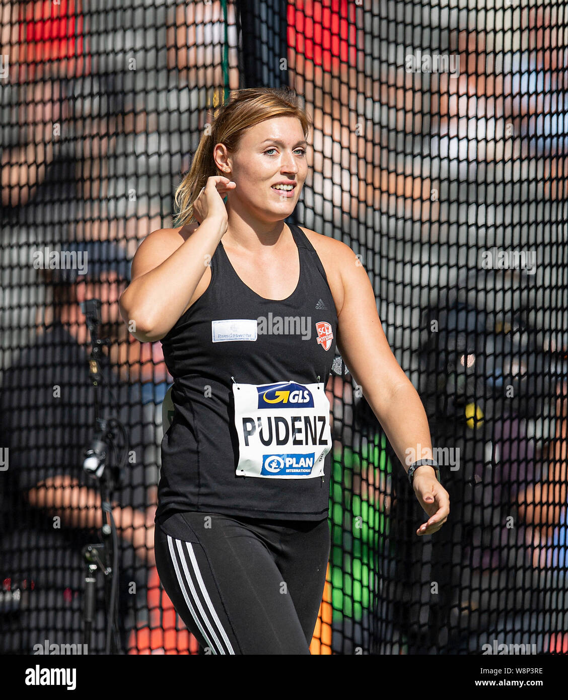 Winner Kristin Pudenz Sc Potsdam 1st Place Women S Final Discus Throw On 04 08 2019 German Athletics Championships 2019 From 03 08 04 08 2019 In Berlin Germany Usage Worldwide Stock Photo Alamy