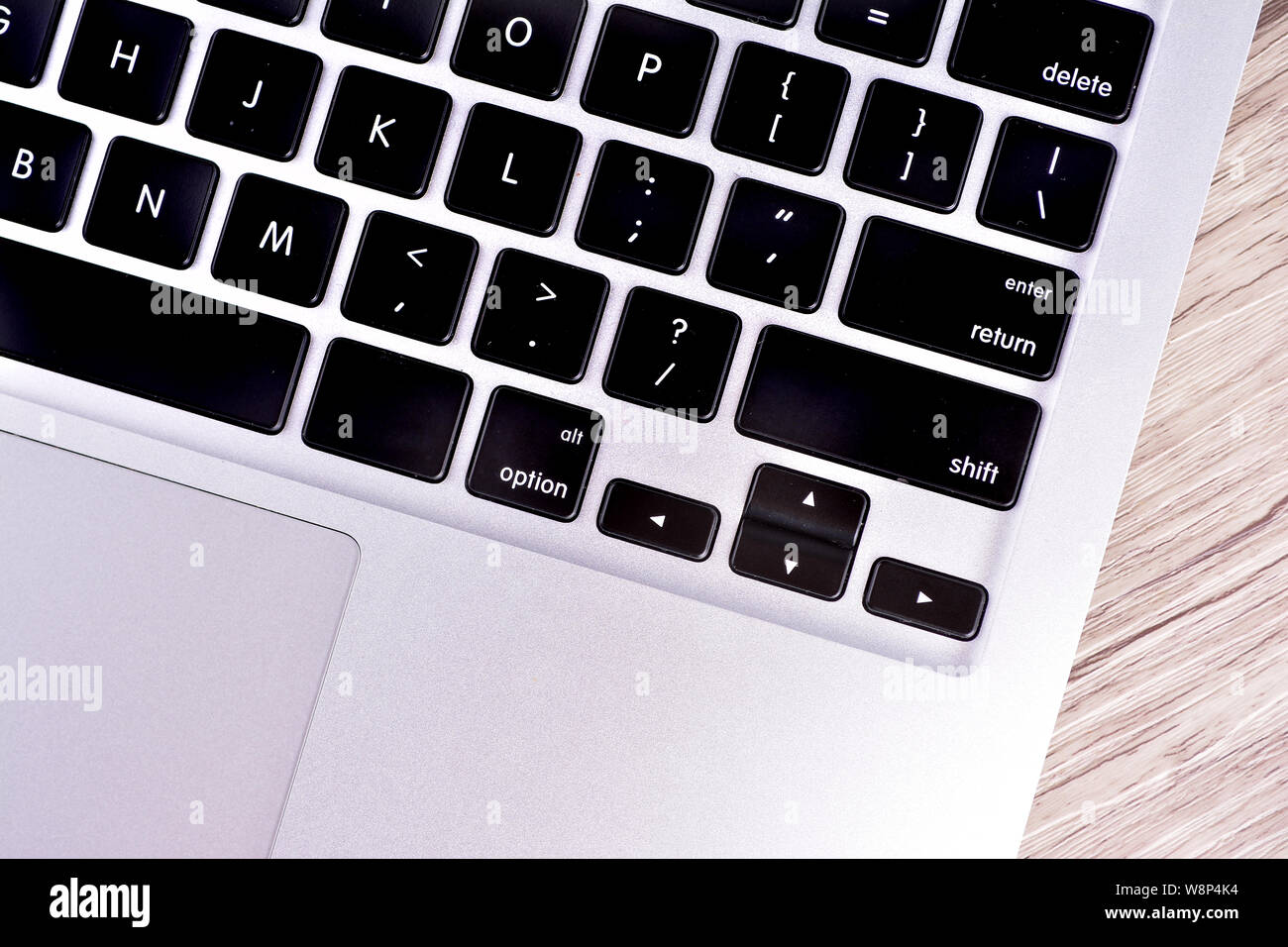 Keyboard enter key Stock Photo Alamy