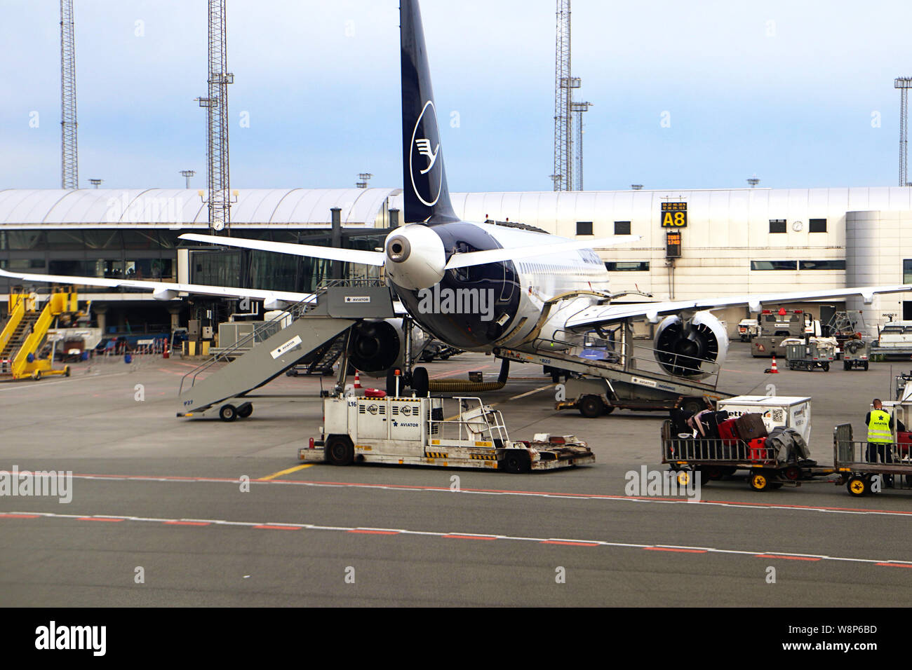 COPENHAGEN, DENMARK JUNE 16, 2019 Copenhagen international airport