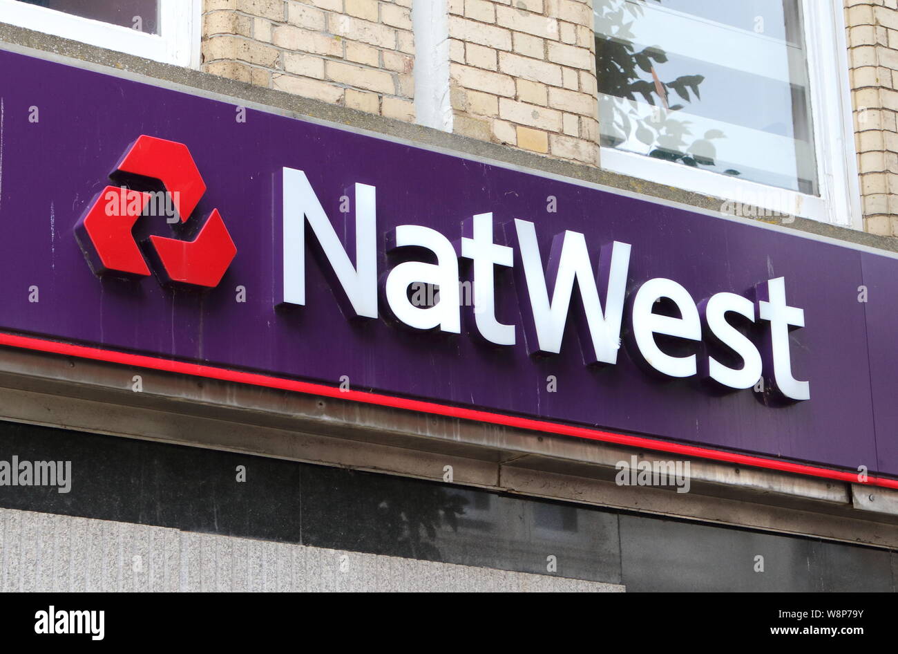 Paignton, Devon, UK. 10th Aug, 2019. Natwest bank seen on the high