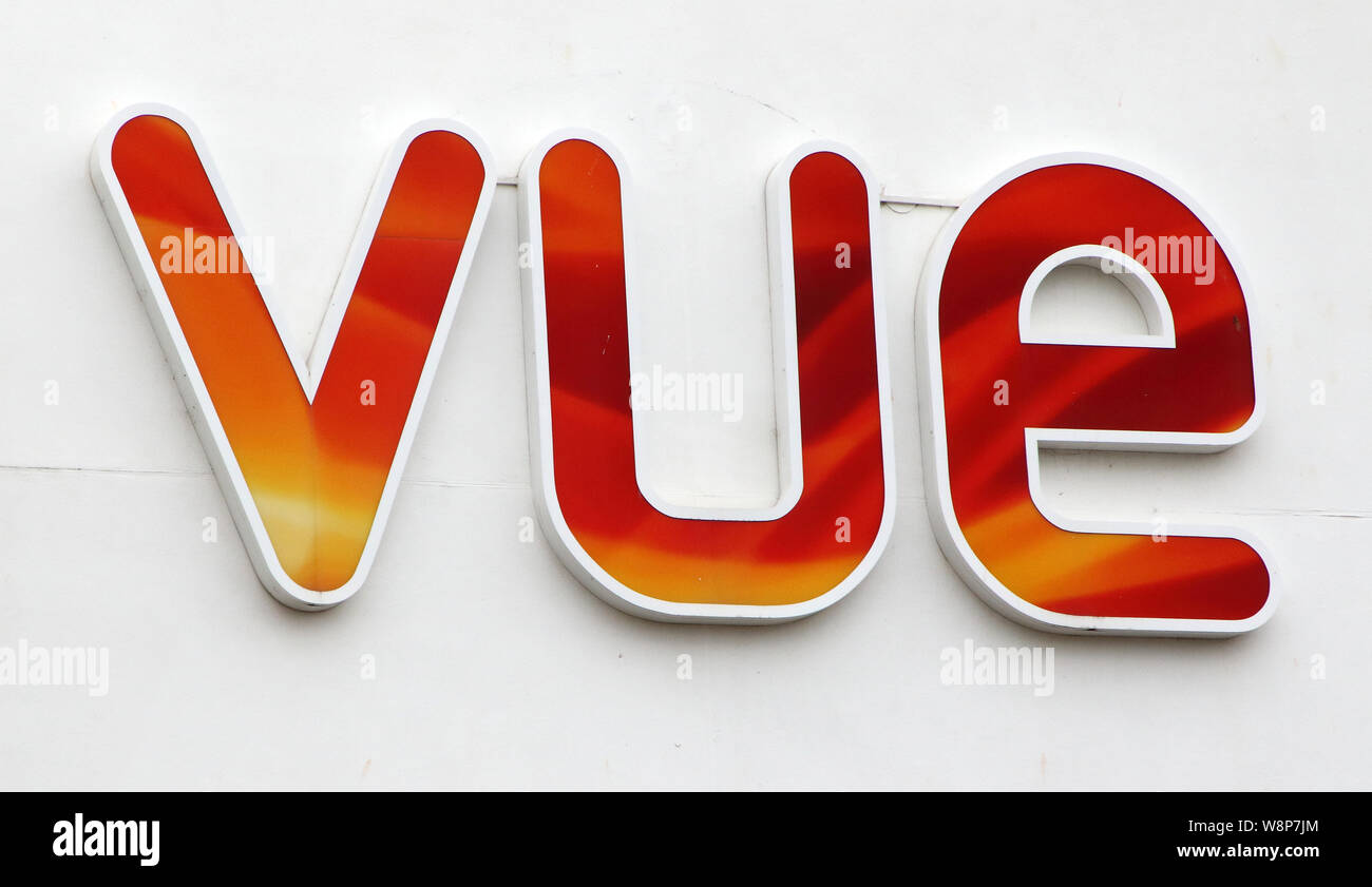 Vue cinema logo hi-res stock photography and images - Alamy