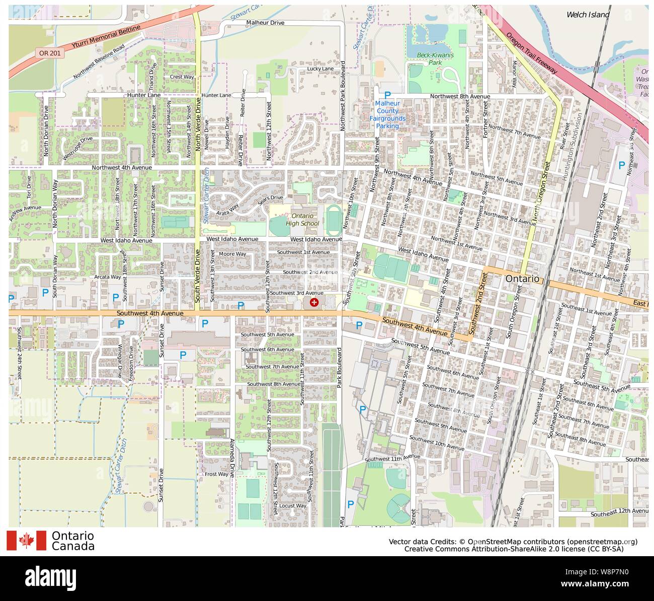 Downtown Barrie Ontario High Resolution Stock Photography and Images