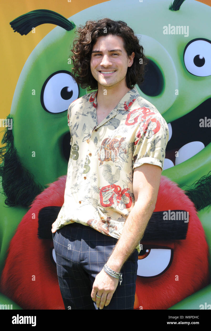 Los Angeles, California, USA 10th August 2019 Musician Anthony Padilla attends Columbia Pictures Presents The World Premiere of 'The Angry Birds 2 Movie' on August 10, 2019 at Regency Village Theatre in Los Angeles, California, USA. Photo by Barry King/Alamy Live News Stock Photo
