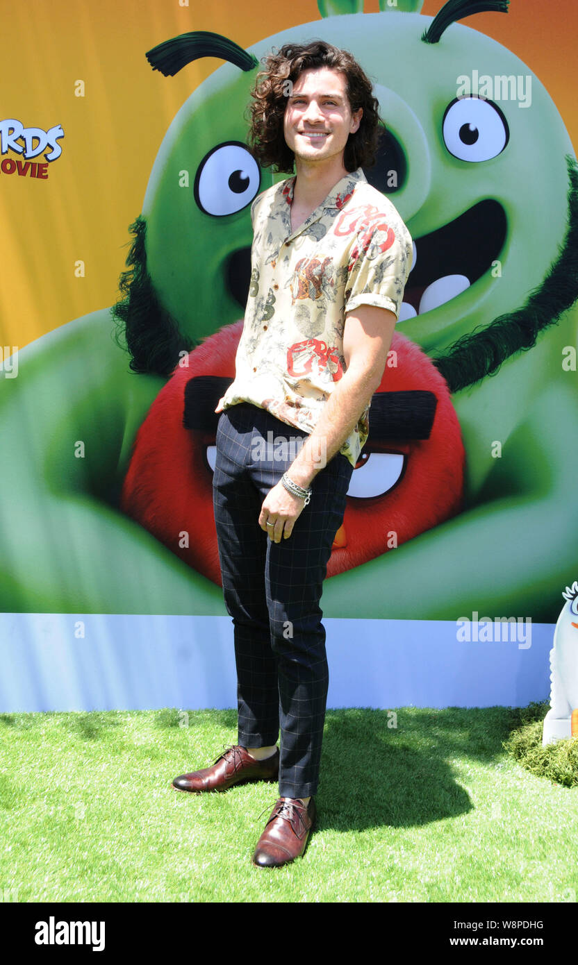 Los Angeles, California, USA 10th August 2019 Musician Anthony Padilla attends Columbia Pictures Presents The World Premiere of 'The Angry Birds 2 Movie' on August 10, 2019 at Regency Village Theatre in Los Angeles, California, USA. Photo by Barry King/Alamy Live News Stock Photo