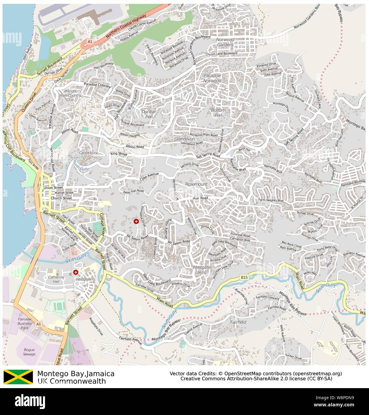 Fort St George Map High Resolution Stock Photography and Images - Alamy