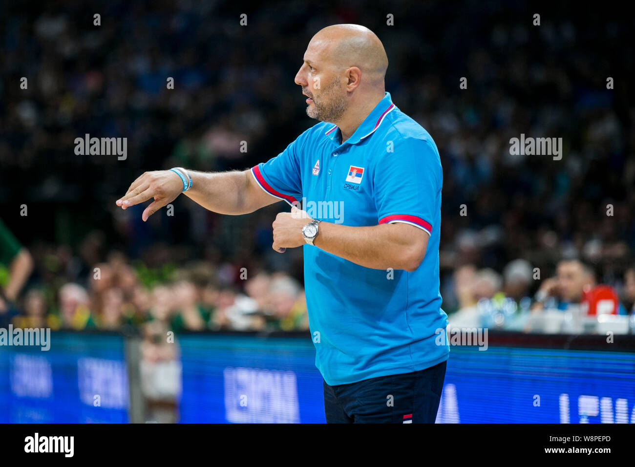 Serbia clearance basketball coach