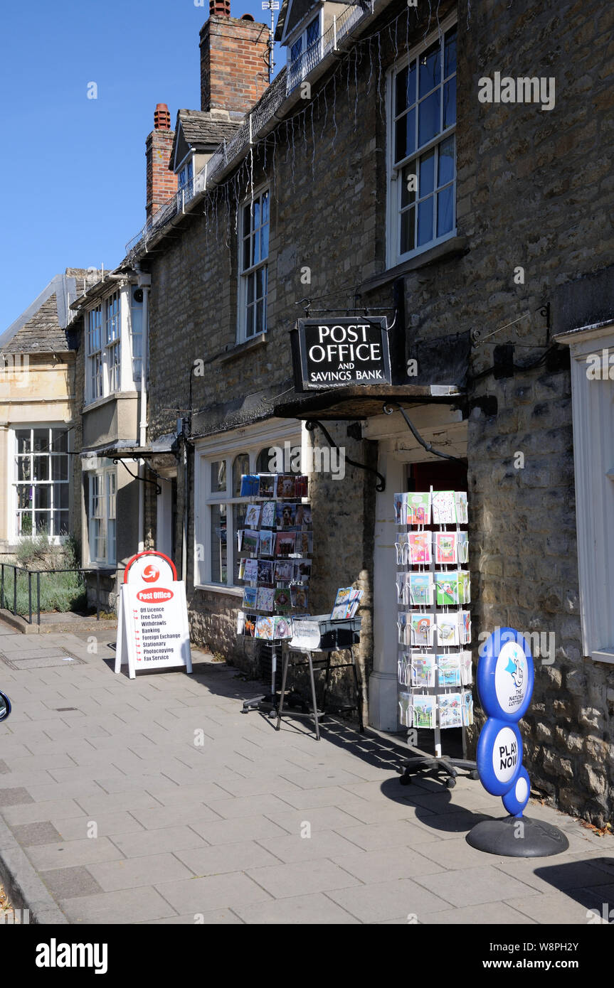 Post Office , Park Street, Woodstock, Oxfordshire Stock Photo Alamy