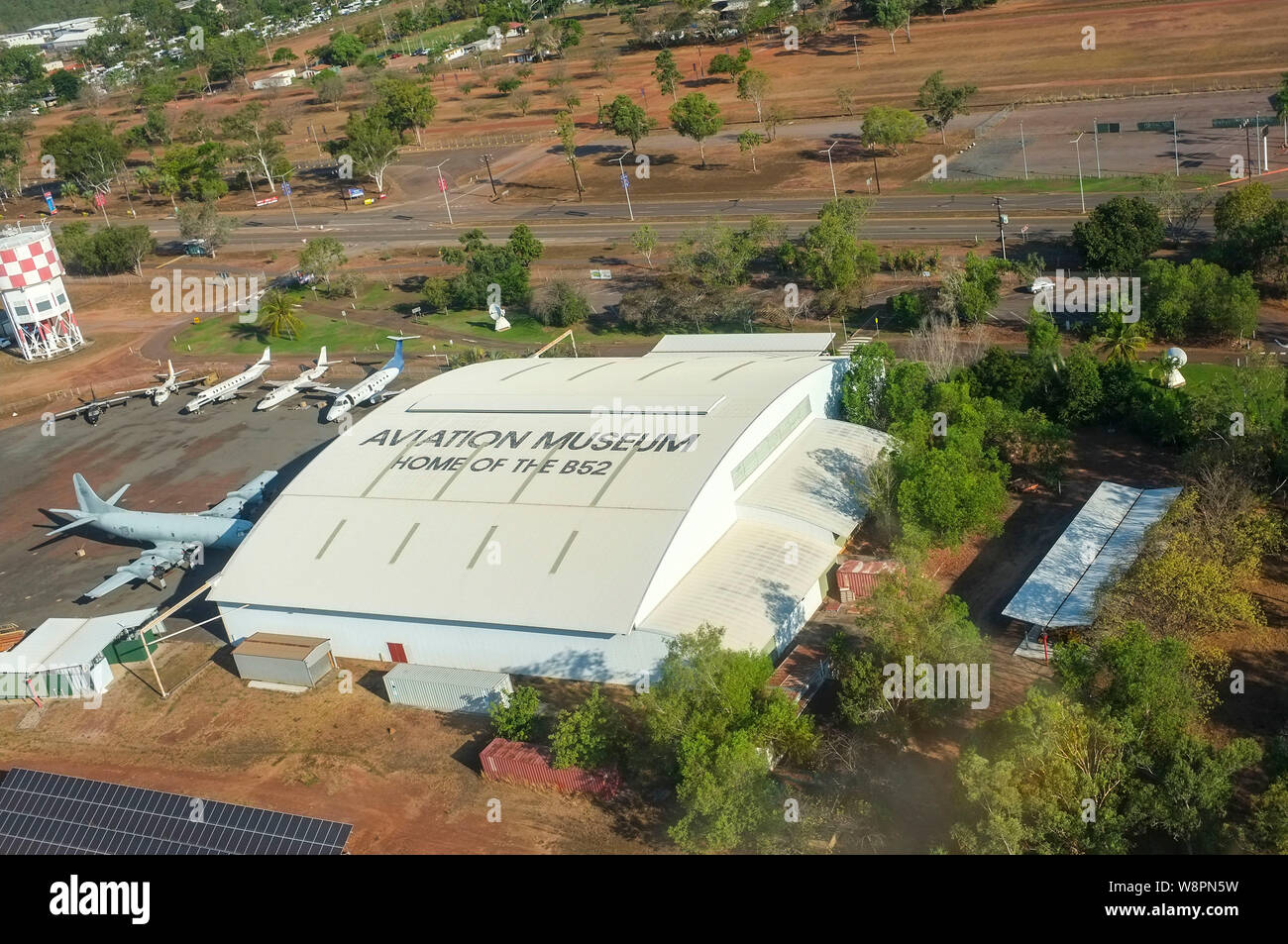 The Aviation Museum, in Darwin city, Northern Territory, Australia. Stock Photo