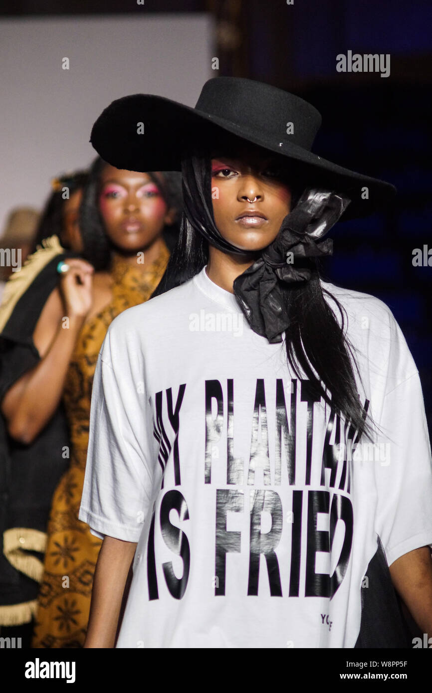 London, UK. 10th Aug, 2019. African Fashion Week London, UK. Sandi ...