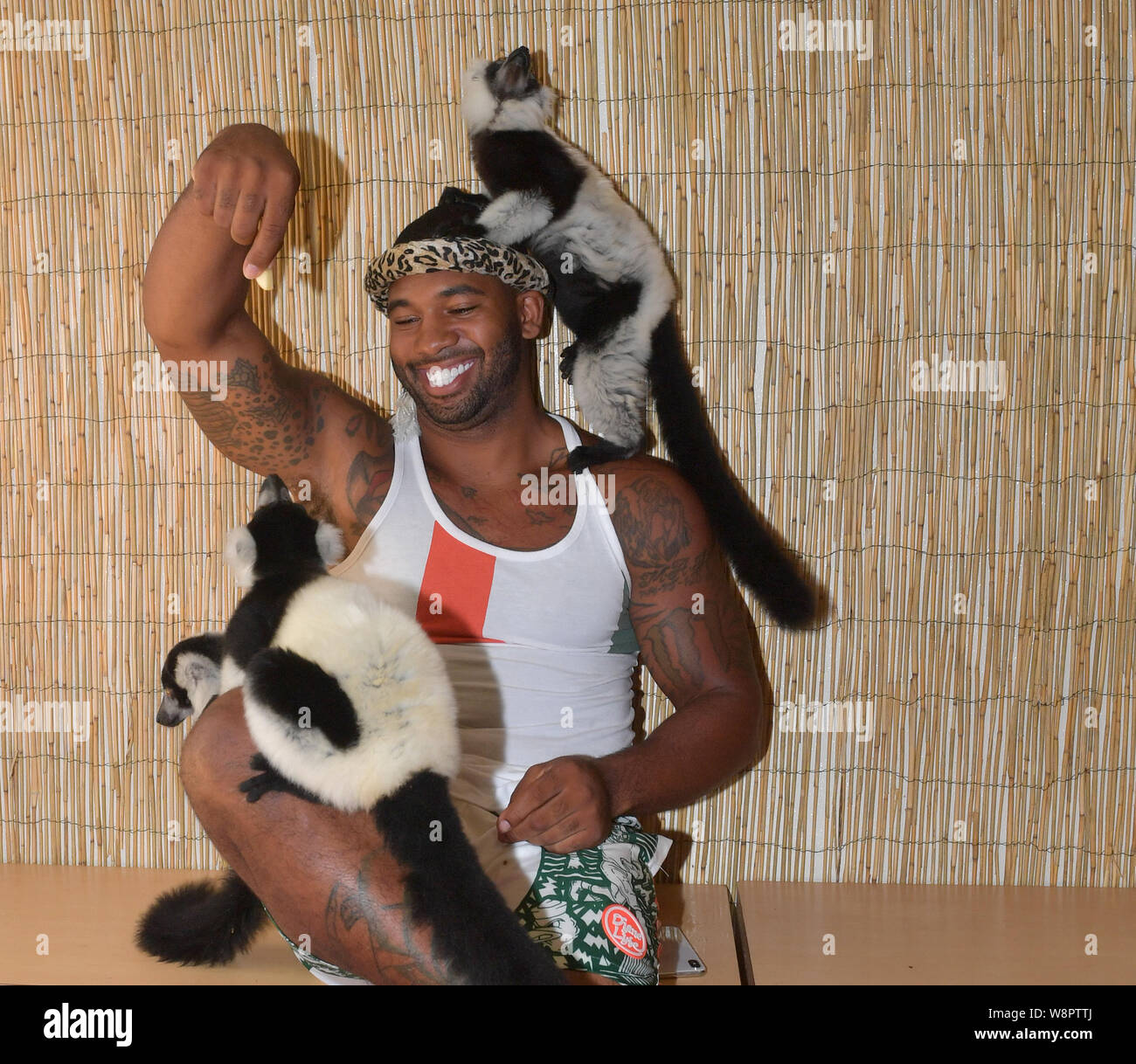 The Real Tarzan MIAMI, FL - JULY 12: Michael Holston, is the 24-Year-Old Zookeeper who