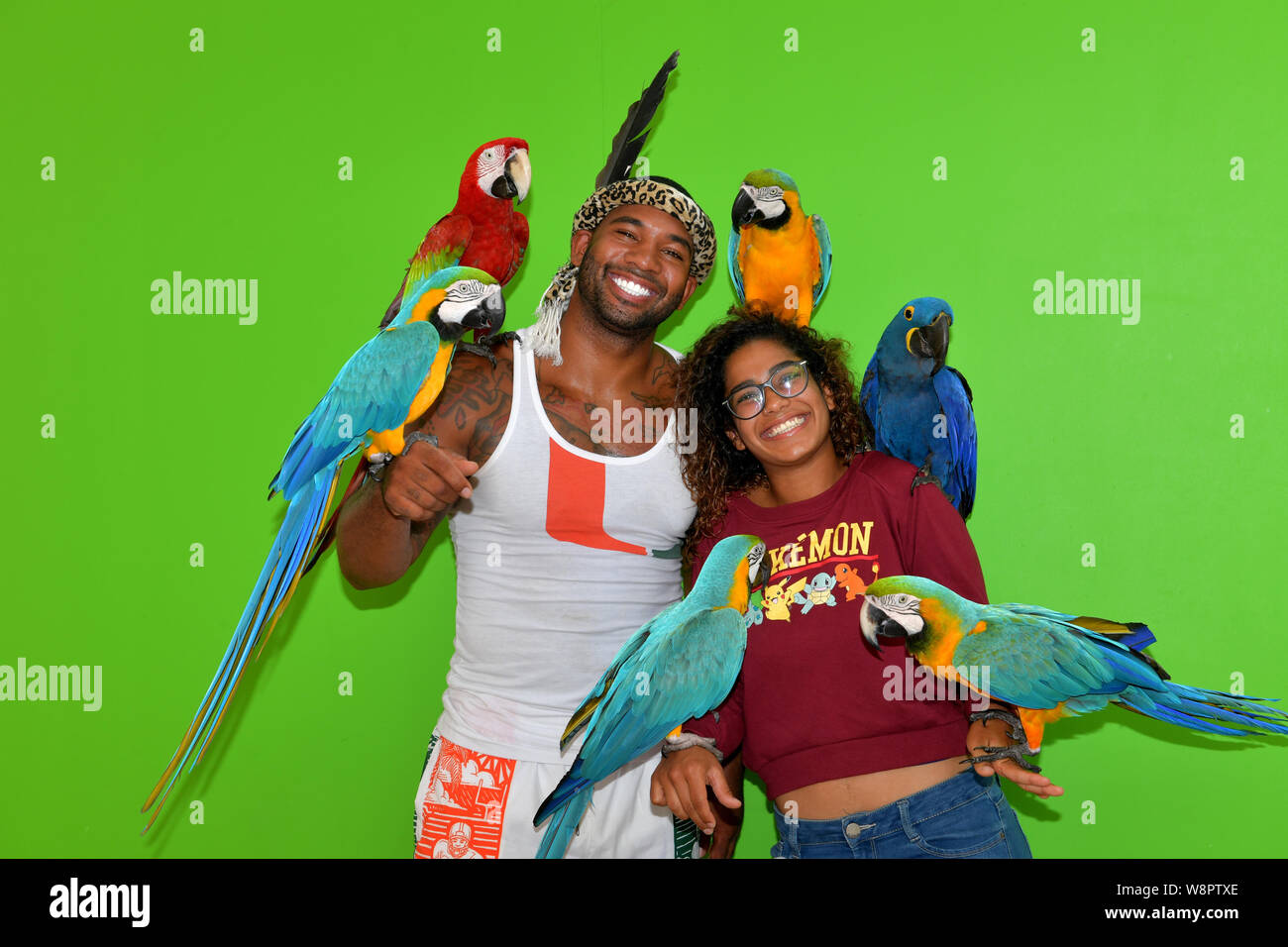 MIAMI, FL JULY 12 Michael Holston, is the 24YearOld Zookeeper who