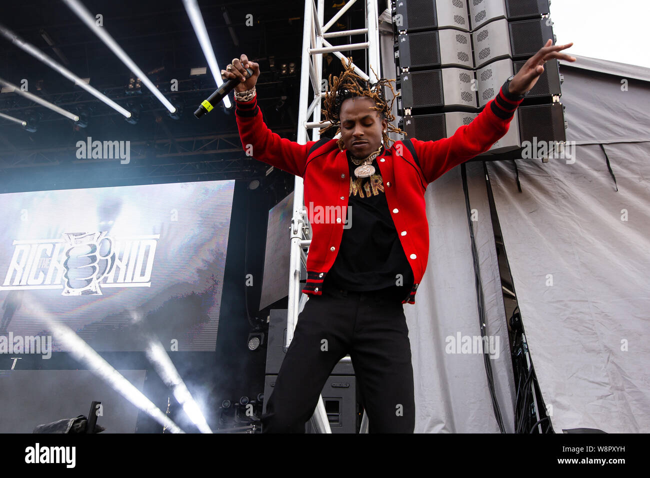 Rich Cake Rapper American rapper Rich The Kid performing at Breakout Festival day 2 at ...