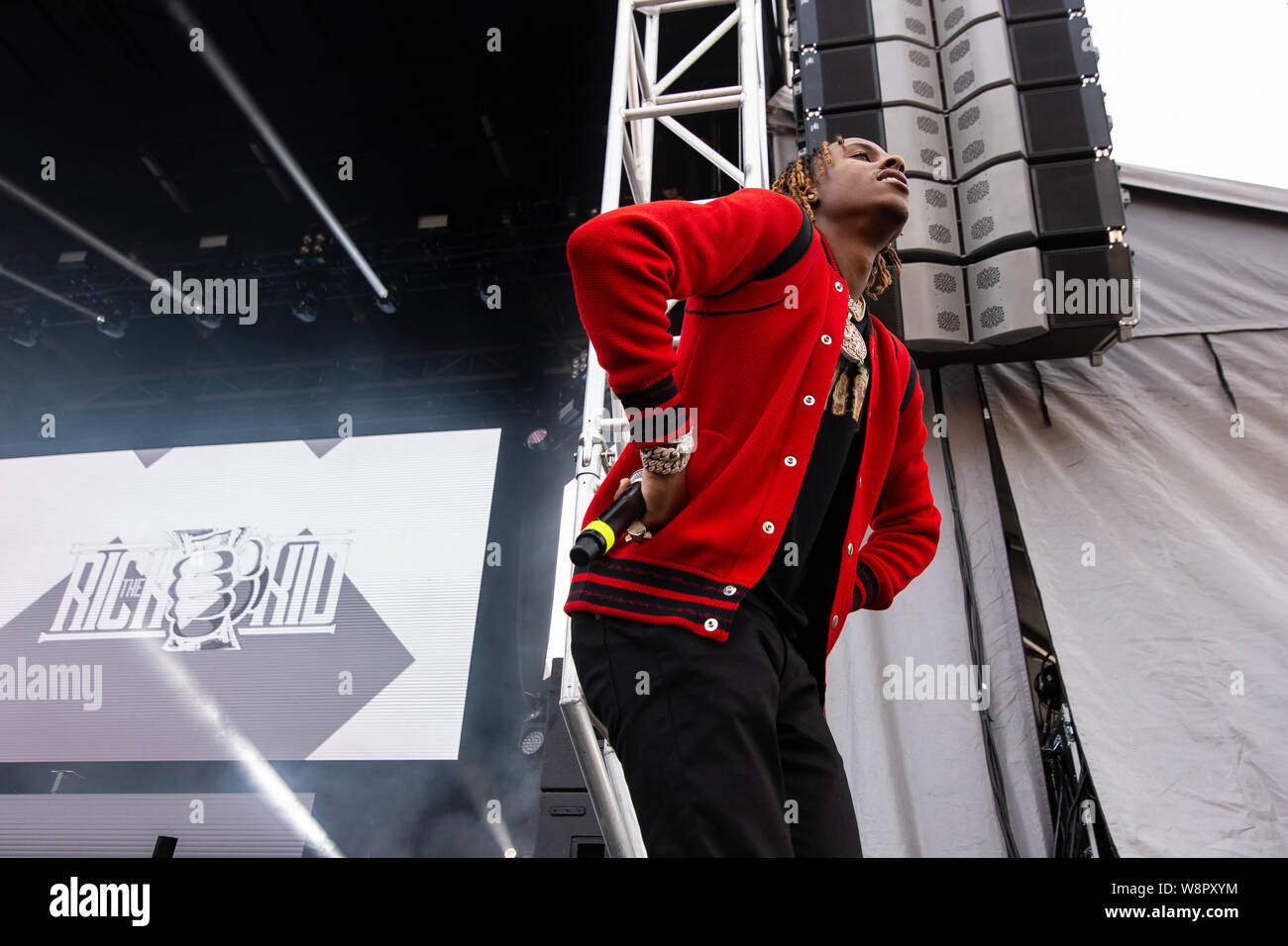 Rich Cake Rapper American rapper Rich The Kid performing at Breakout Festival day 2 at ...