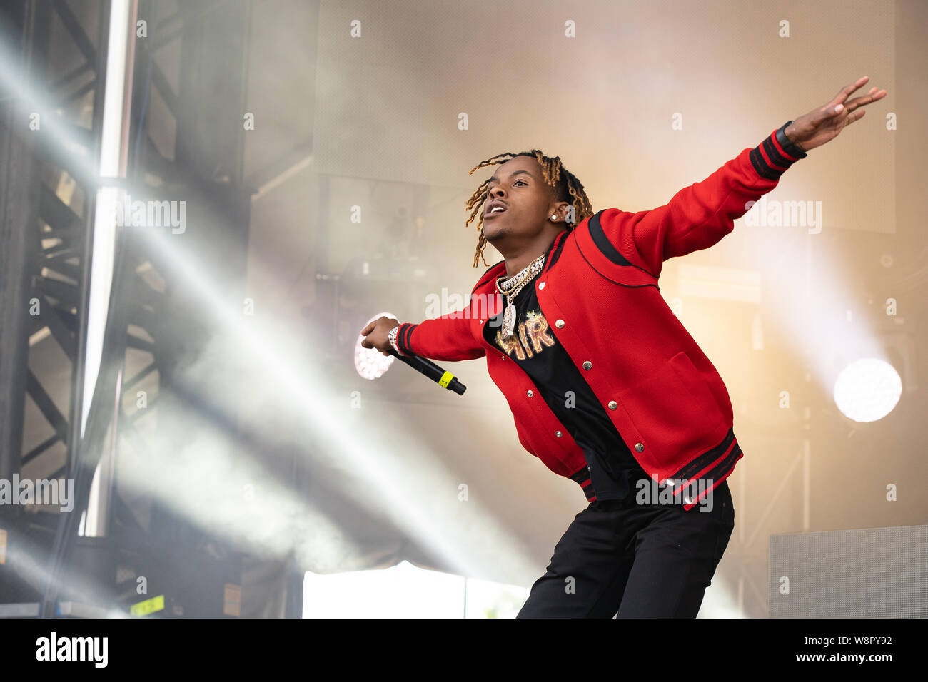 Richie Kid Rapper American rapper Rich The Kid performing at Breakout Festival day 2 at ...