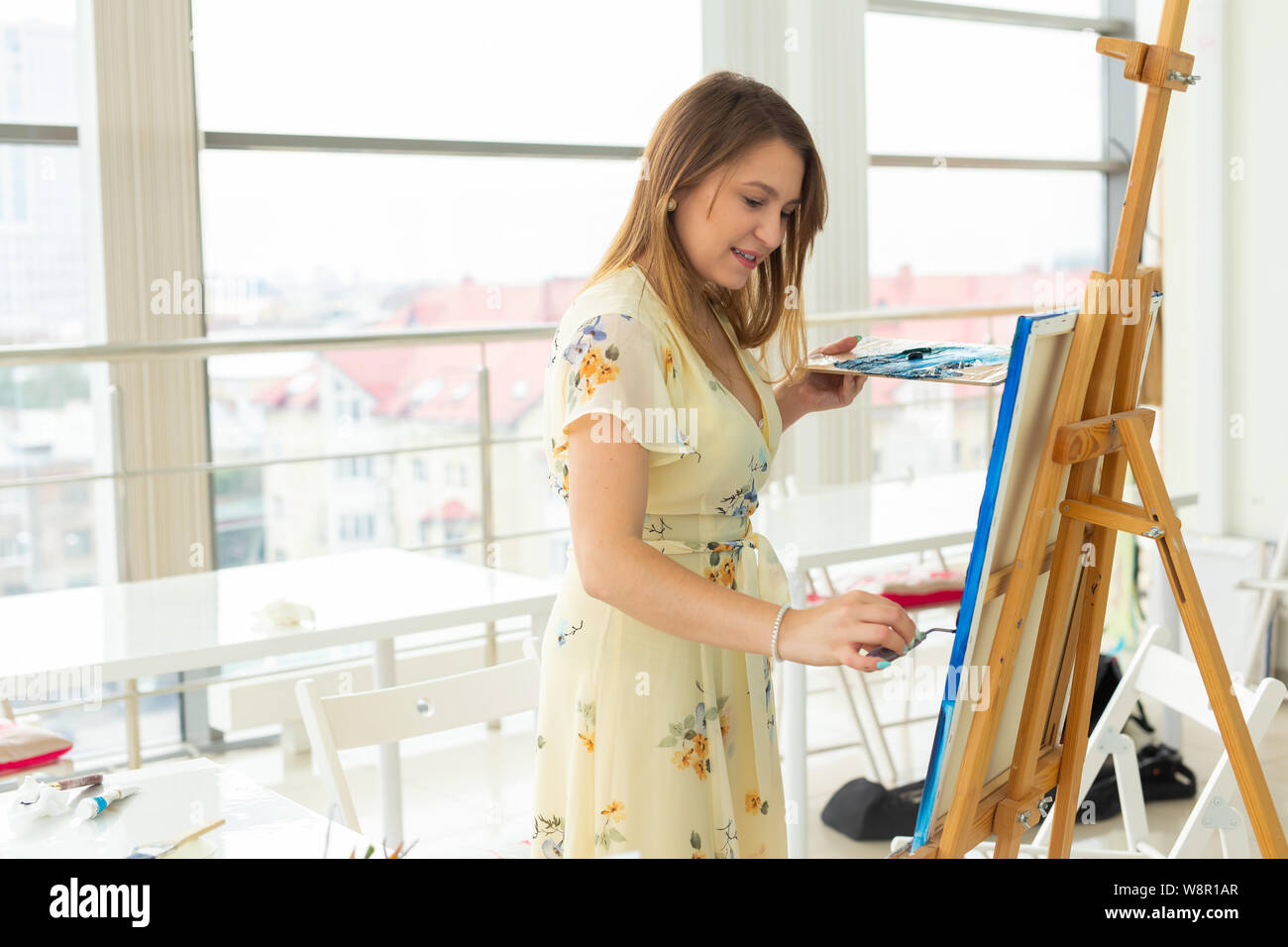 painting art classes. drawing courses. skills imagination and