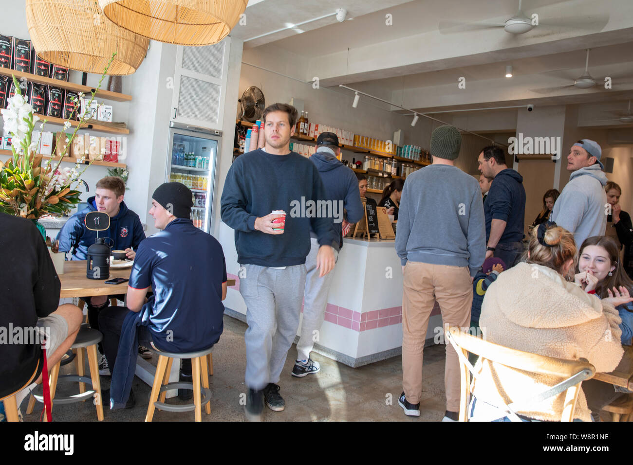 Inside sydney coffee shop hires stock photography and images Alamy