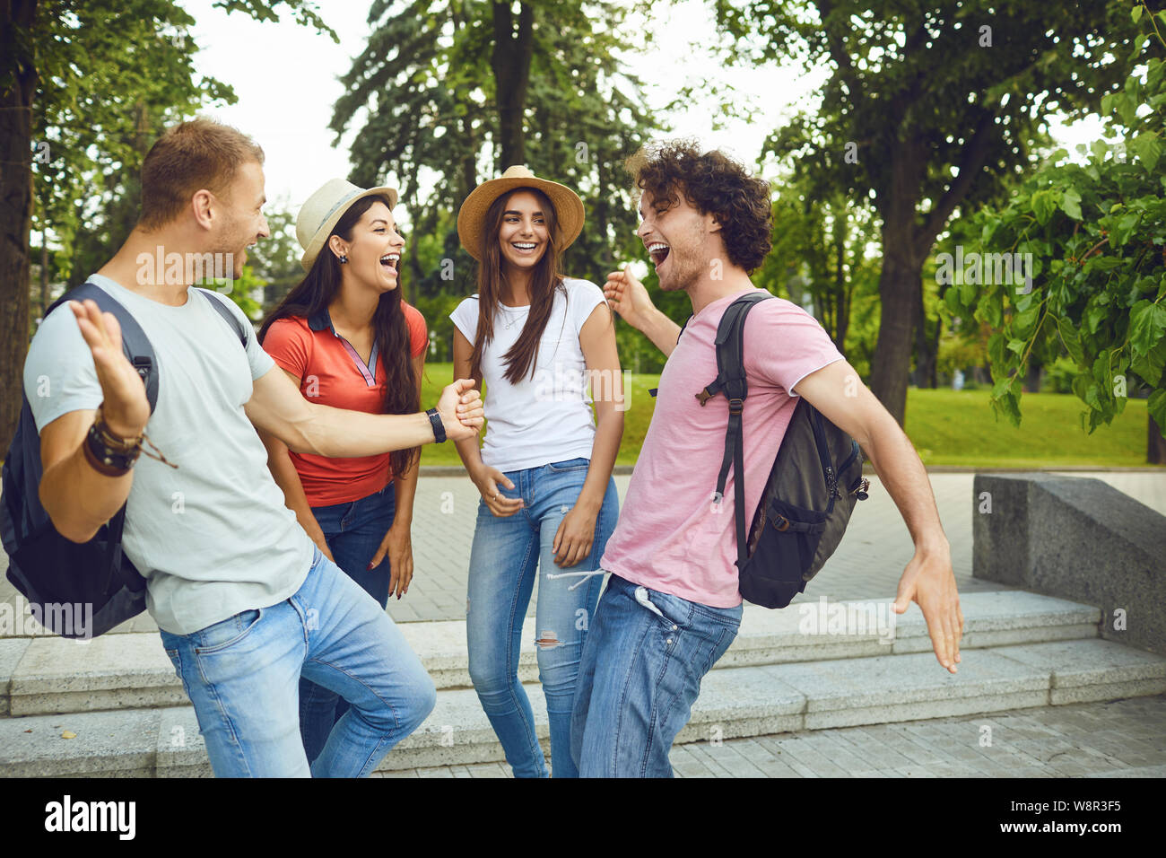Outside fun with girl dancing hi-res stock photography and images - Page 2  - Alamy