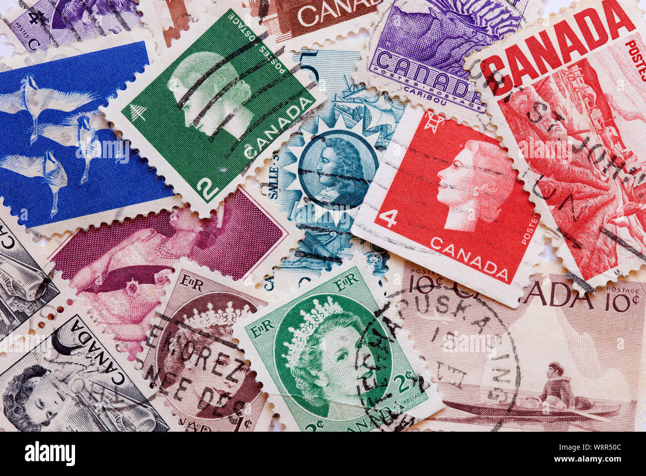 Canada postage stamps hires stock photography and images Alamy