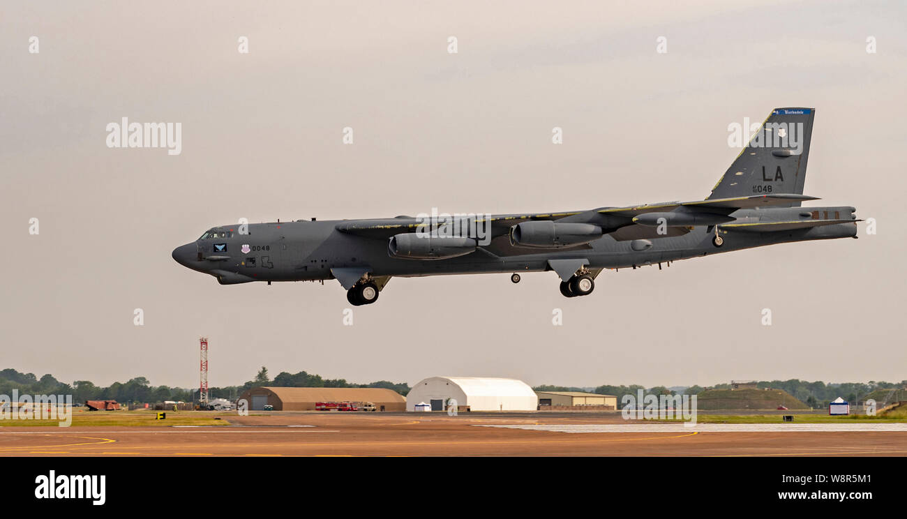 B-52H Stratofortress at the Royal International Air Tattoo 2019 Stock Photo