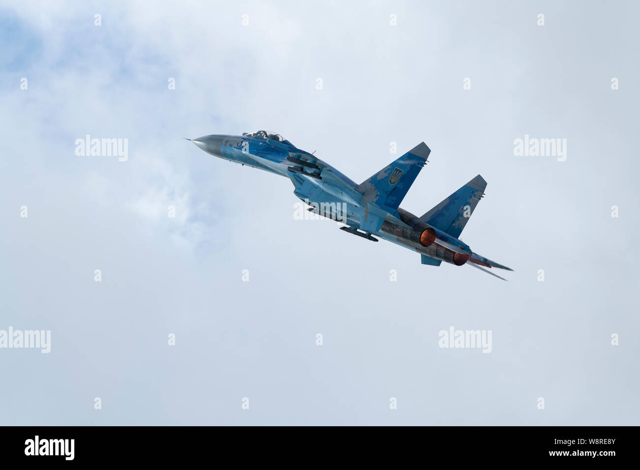 Sukhoi SU-27 Flanker Stock Photo