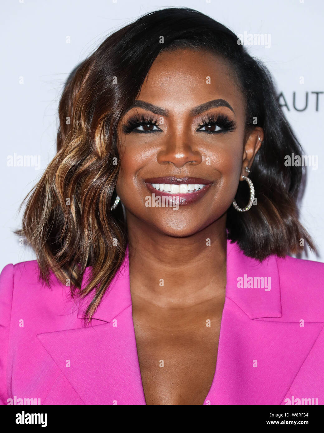 Los Angeles, United States. 10th Aug, 2019. LOS ANGELES, CALIFORNIA, USA - AUGUST 10: Television Personality Kandi Burruss arrives at the Beautycon Festival Los Angeles 2019 - Day 1 held at the Los Angeles Convention Center on August 10, 2019 in Los Angeles, California, United States. (Photo by Xavier Collin/Image Press Agency) Credit: Image Press Agency/Alamy Live News Stock Photo