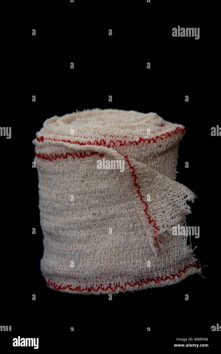 soft tissue sanitary bandage for breaks, wounds and immobilizations