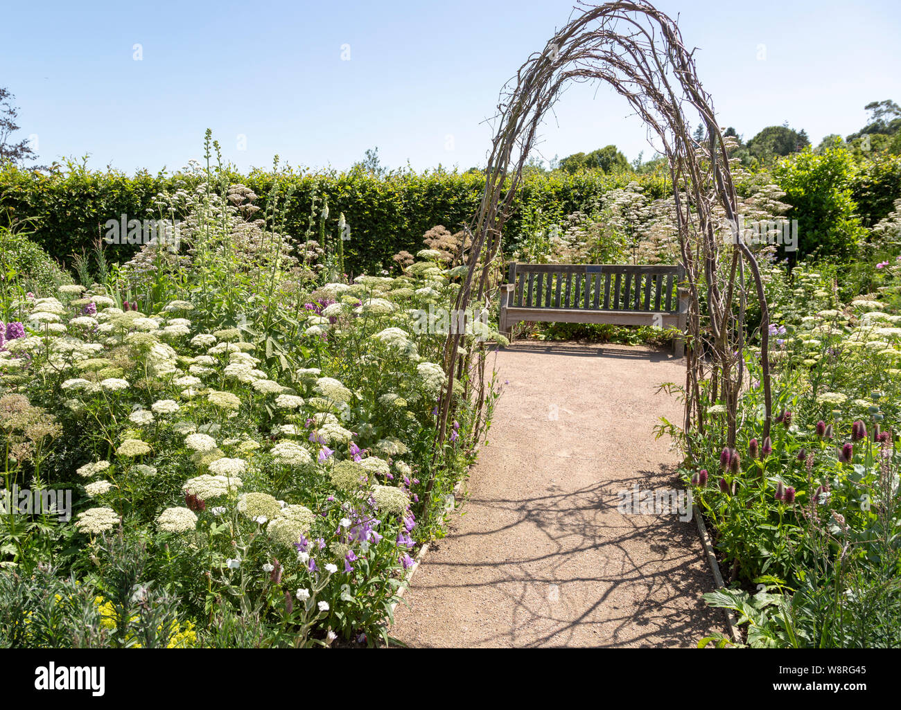 Royal Horticultural Society Gardens At Hyde Hall Essex England