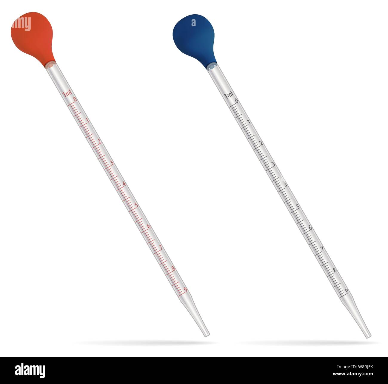 Glass Pipette And Bulb