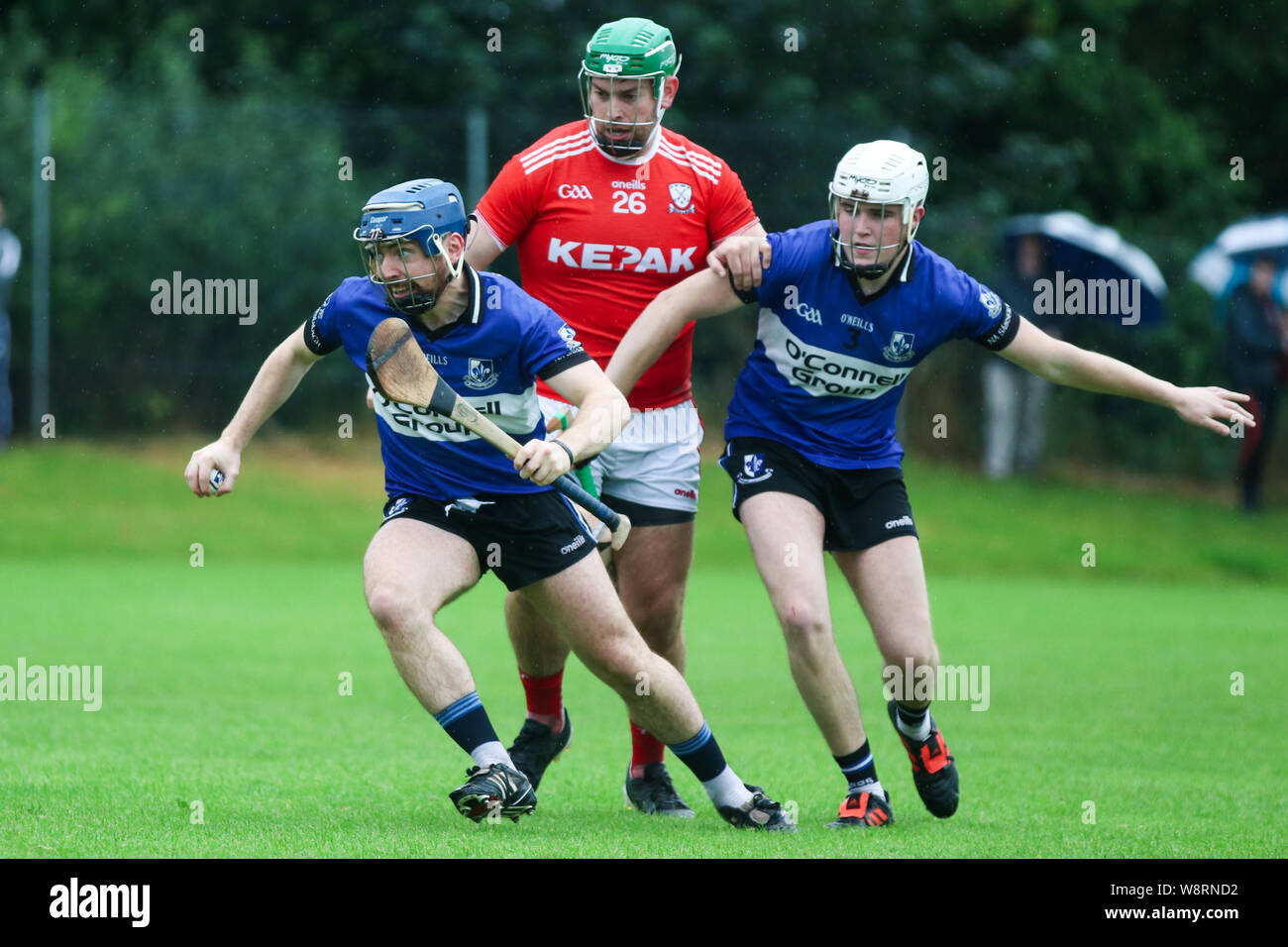 August 9th, 2019, Carrignavar, Ireland - J. A. Hurling Championship: Sarsfield VS Watergrasshill Stock Photo