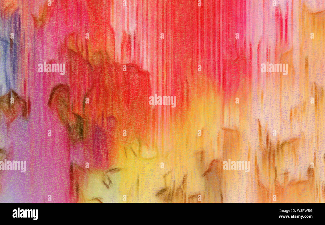 Colorful Oil Painting Abstract Art Texture With Brush Strokes