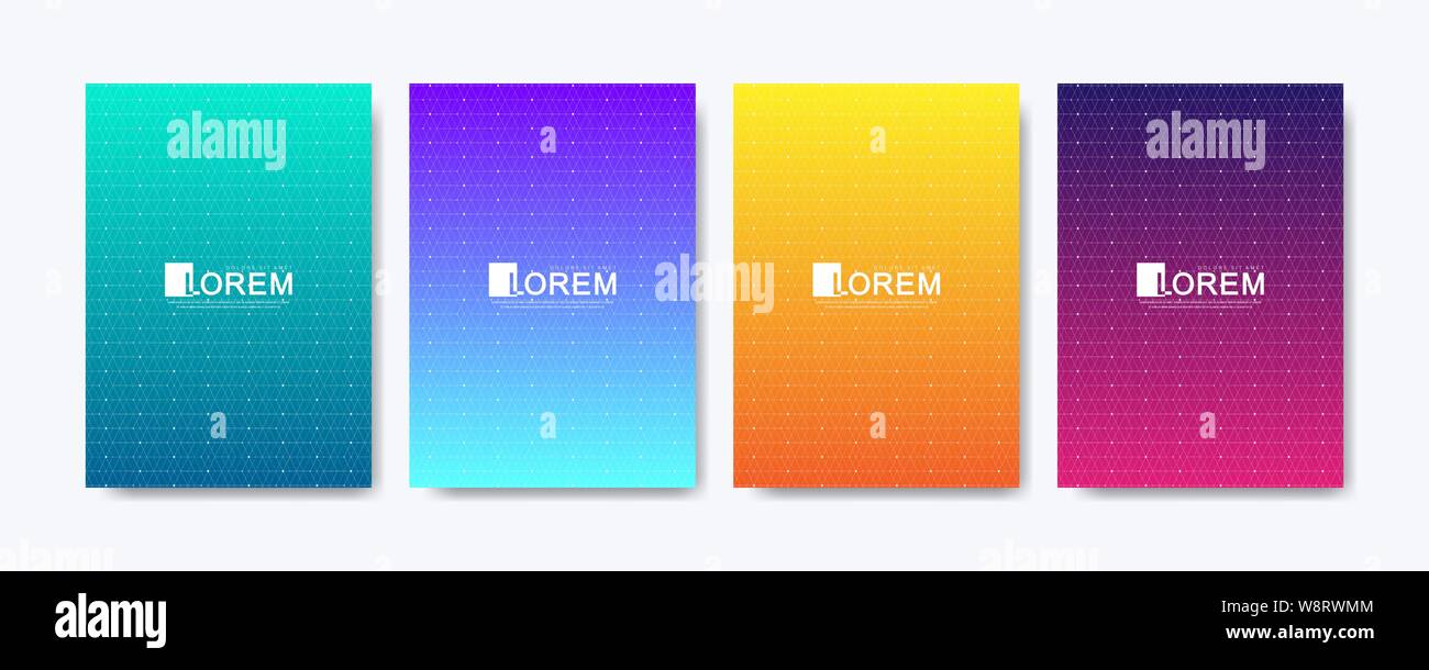 Modern Health care cover template design for a report and medical