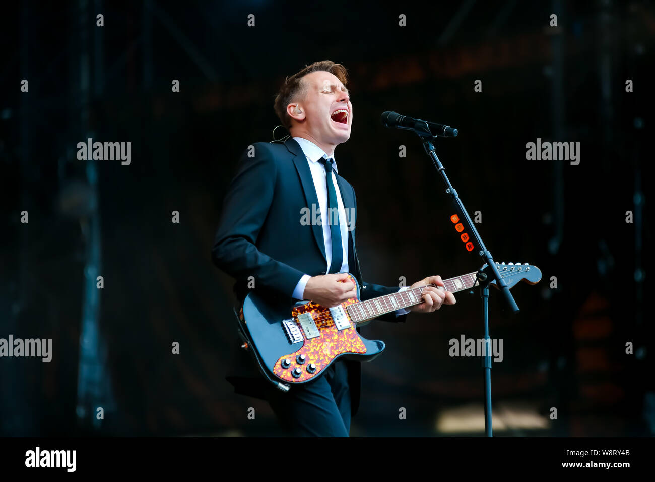 Franz Ferdinand, the scottish rock band of Alex Kapranos, performed as one of the open act of