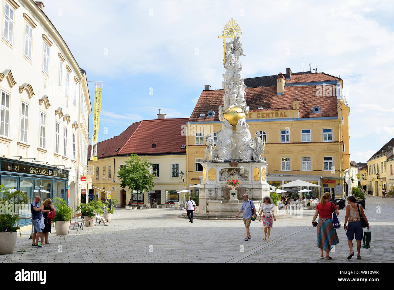 Baden near Vienna, Lower Austria, Austria. “Baden bei Wien”, is a town in  Lower Austria Stock Photo - Alamy
