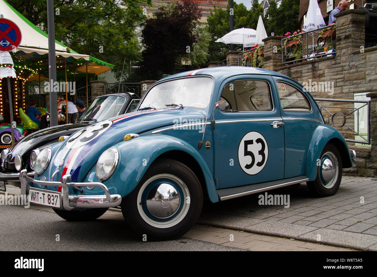 Volkswagen VW Beetle from the 60s, Germany.  Volkswagen VW Kaefer aus den 60er Jahren, Deutschland. Stock Photo