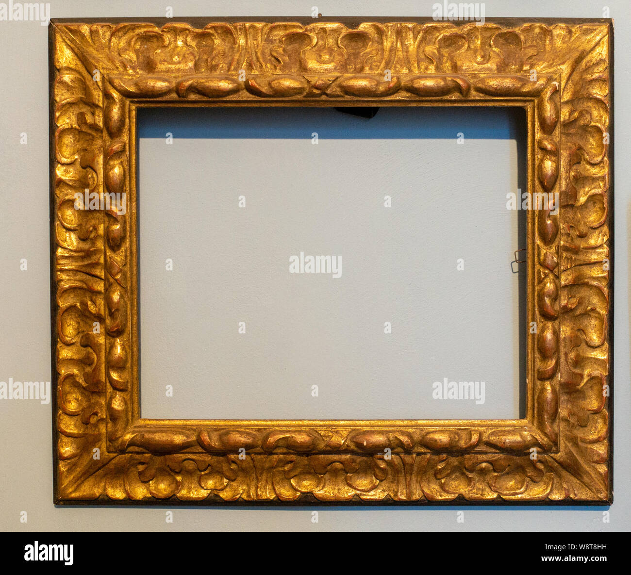 empty frames on wall Stock Photo