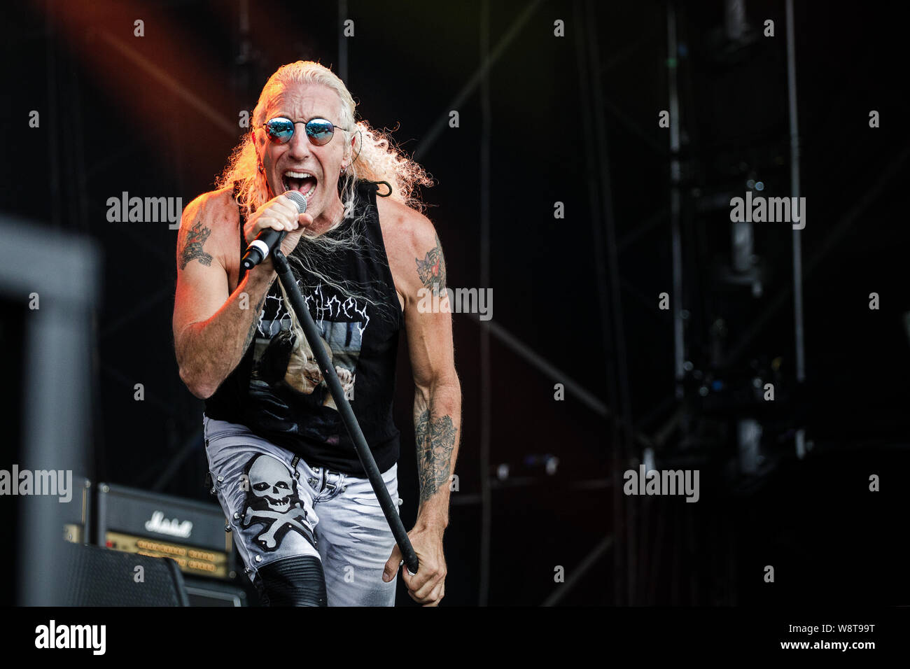 Dee Snider performs live on stage at Bloodstock Open Air Festival, UK
