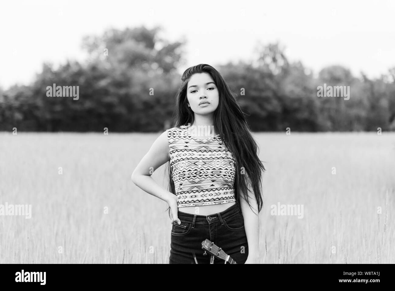 Beautiful asian women,long hair hi-res stock photography and images - Alamy