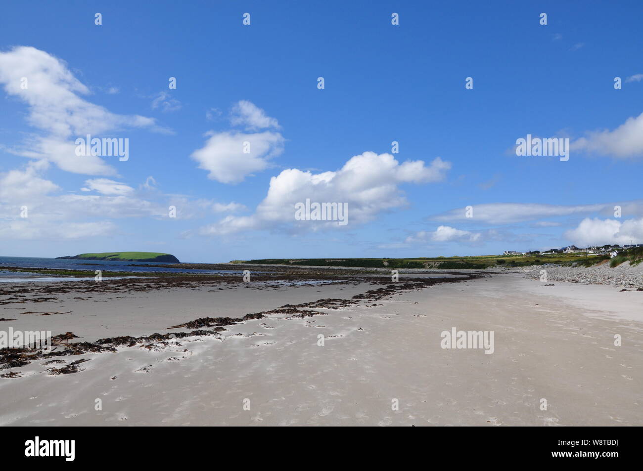 Beach on Achill Island, County Mayo, Connacht, Ireland Stock Photo