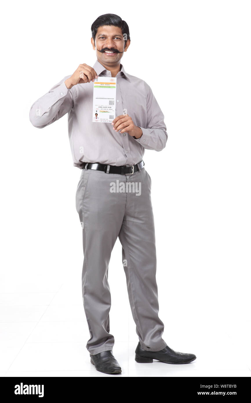 Aadhaar card Cut Out Stock Images & Pictures Alamy