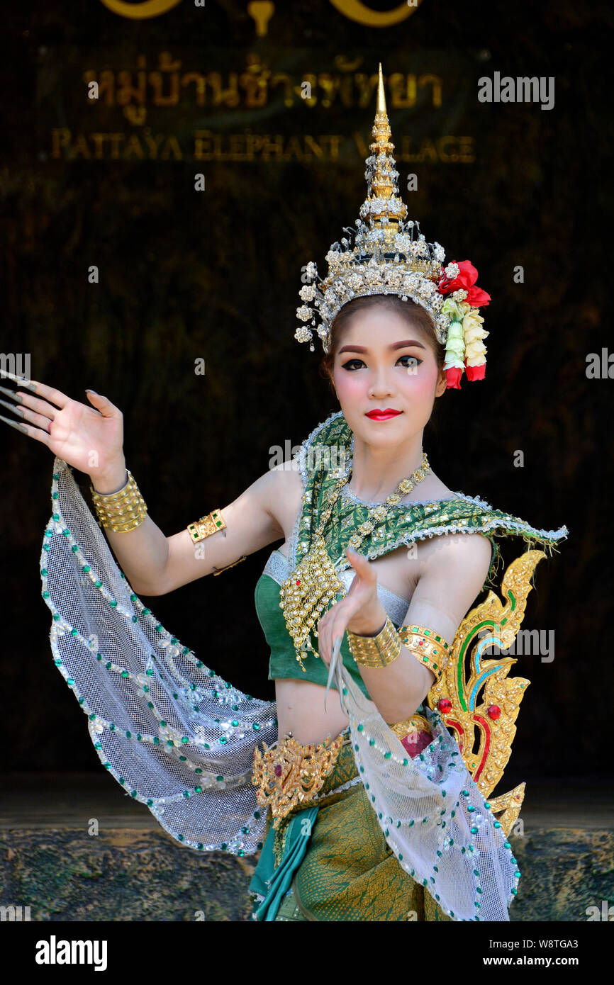 Thai dancer, Thailand, Asia Stock Photo