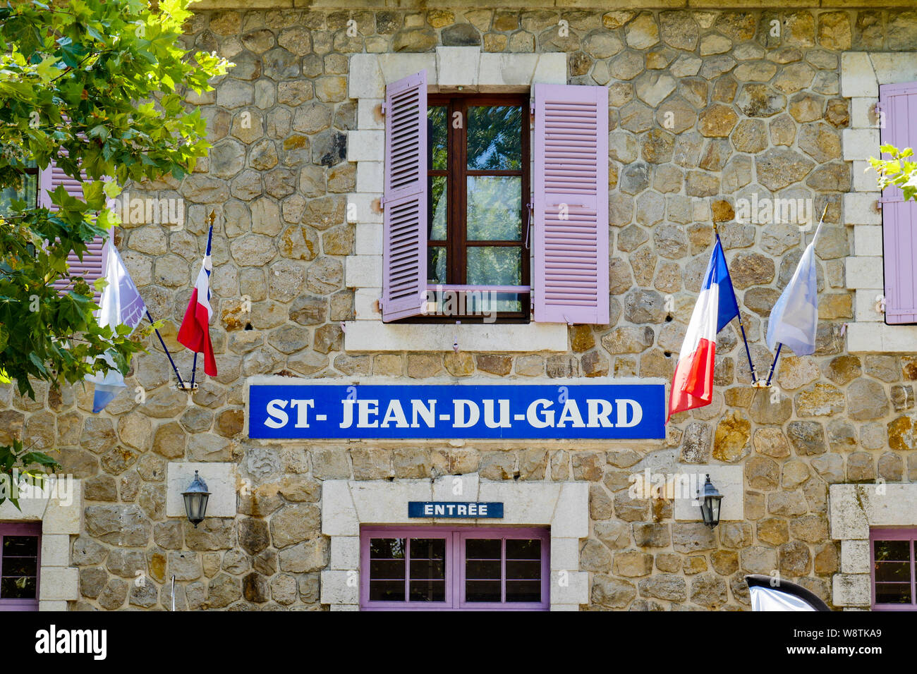 Railway saint jean station du gard cevennes gard hi-res stock photography  and images - Alamy