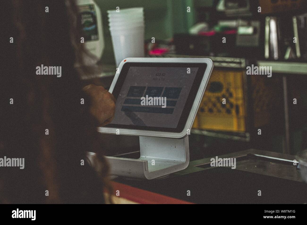 Set display laptop tablet hi-res stock photography and images - Alamy